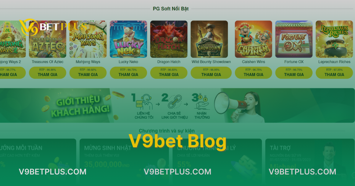 V9bet Blog - Domain vào V9bet uy tín chính thức