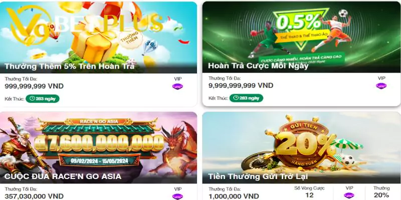 Đôi nét về hoàn trả cược tại V9bet